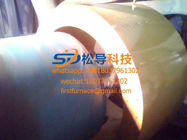 Φ60-Φ219 steel pipe outer wall epoxy powder coating production line