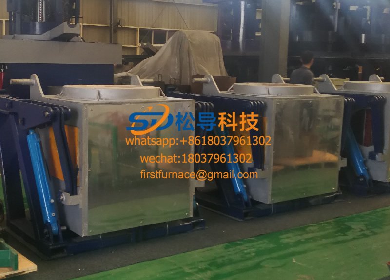 Medium frequency furnace for atomization and milling