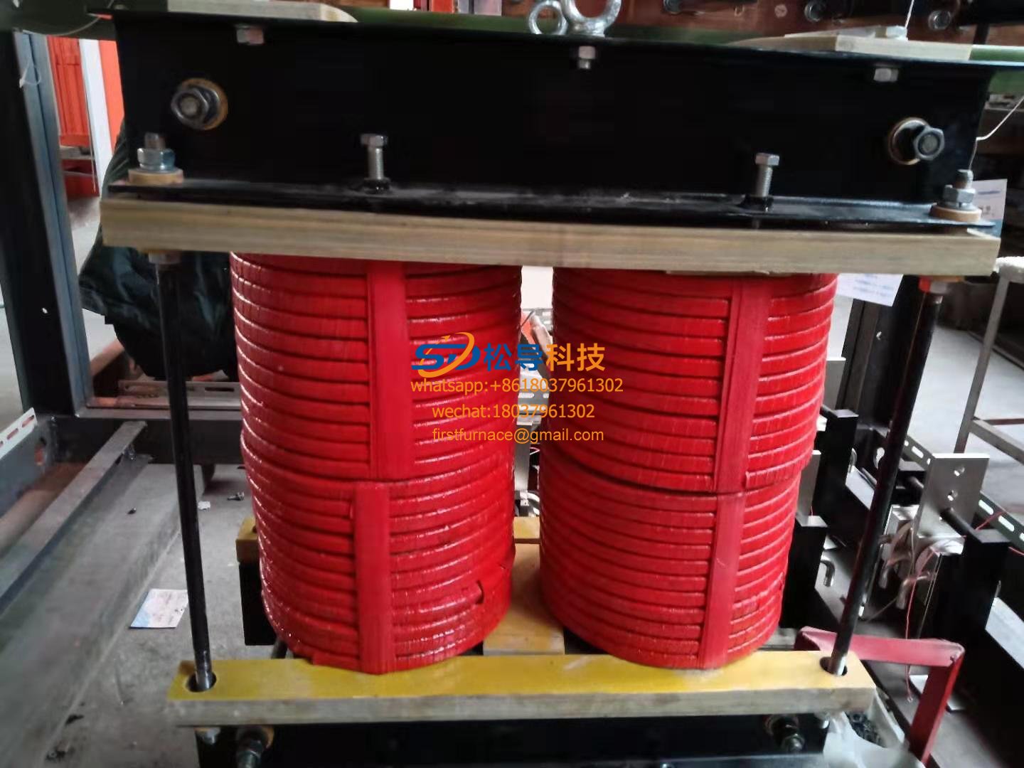 Reactor used for induction furnace electric furnace
