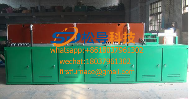 Round steel local heating electric furnace 