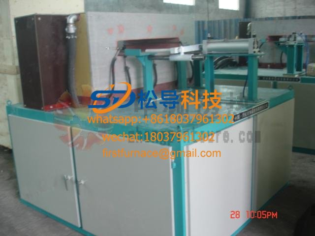 Continuous casting billet induction heating furnace 