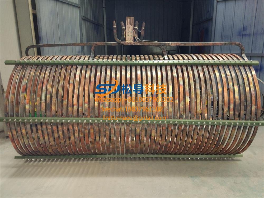 induction furnace coil production