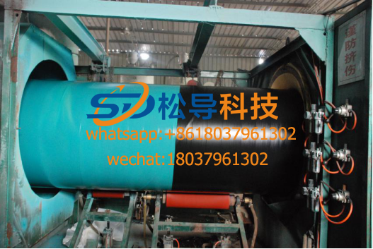 steel pipe 3-layer PE anti-corrosion production line offer