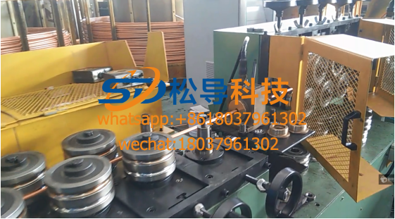 Copper tube induction heating continuous annealing production line