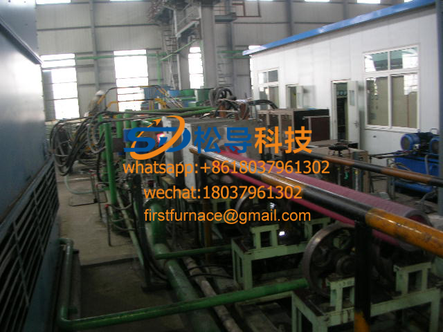 Steel grating induction heating system