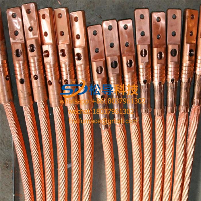  Water-cooled cable for induction furnace