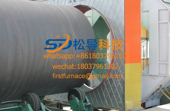 Ф108—Ф630 steel pipe 3-layer PE anti-corrosion production line