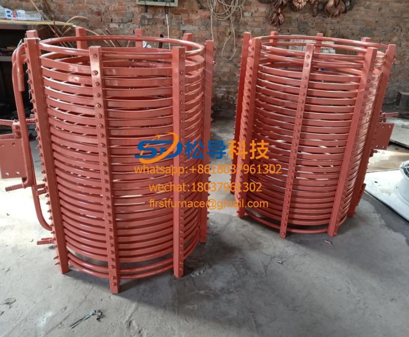 T2 induction Copper Coil Of Electric Induction melting furnace