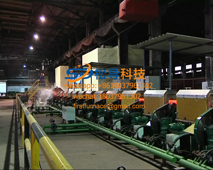 steel pipe quenching and tempering production line