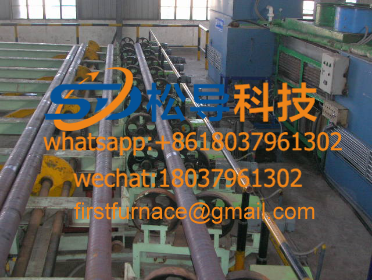 Oil drill pipe quenching and tempering production line